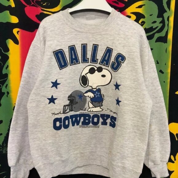 Dallas Cowboys Football Sweatshirt Dallas Cowboys Graphic Shirt Sweater - Picture 2 of 3
